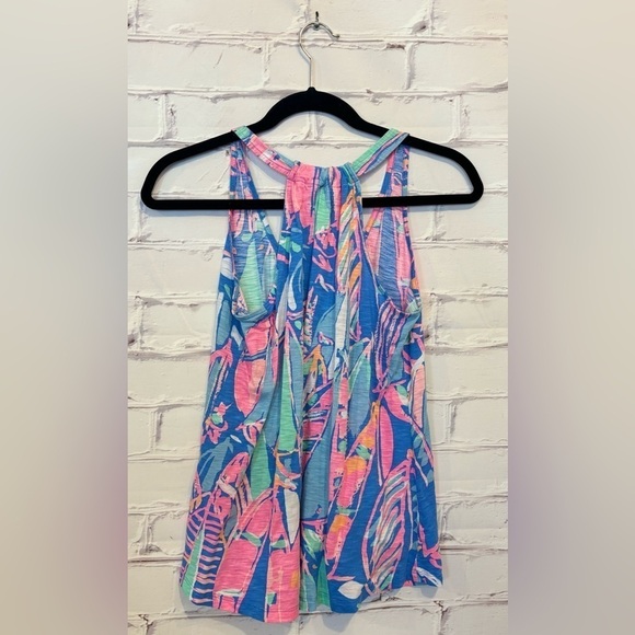 Lilly Pulitzer's Sailboat Print Top Size XS - Picture 2 of 5